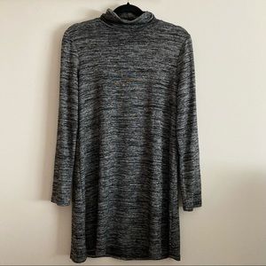 DEX Grey Turtle Neck Dress